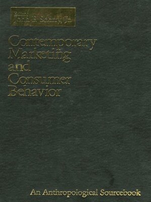 cover image of Contemporary Marketing and Consumer Behavior